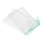 Aquarium Filter Media Bags 30x20cm 10 Pack Fish Tank Bags with Drawstrings White