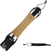 AQUBONA Surfboard Leash, 6/7/8ft SUP Leg Rope, 7mm Premium Adjustable Thigh A...