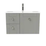 New England Joinery 750mm Diadem Centre Basin Alpha Top Wall Hung Vanity