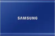 [Samsung] Portable SSD T7, 1TB, Indigo Blue, USB3.2, Type-C, R/W(Max) 1,050MB/s, Aluminium Case