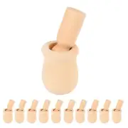 Wooden Peg People Nesting Set Wood Peg Dolls Kids DIY Toy Pack4897