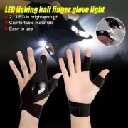 LED Flashlight Gloves for Outdoor Fishing Camping Hiking Gloves Men Women
