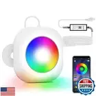 LyLmLe LED Pool Lights for Above Ground Pools with APP Control, 20W Smart Mag