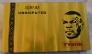 GURKHA - UNDISPUTED - TYSON -EMPTY CIGAR BOX HUMIDOR -NEW IN BOX -MINT CONDITION