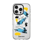 iPhone 16 Pro Clear Case MagSafe Compatible Danny Sangra- Rabbiting On