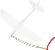 Rubber Band Airplane for Kids: DIY Hand-Painted Foam Glider Outdoor Toy for Boys Girls Paint Your Own Craft for Backyard Park Activities
