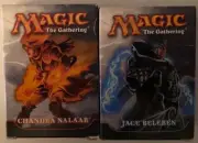 1 x each MtG Magic the Gathering Chandra Nalaar, Jace Beleren unopened decks