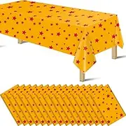 byojia Anime Plastic Tablecloths for Rectangle Tables, Plastic Table Cover Disposable Stars Balls Table Cloth for Party Decor Supplies Birthday Themed Party Decoration(54 x108) (16)