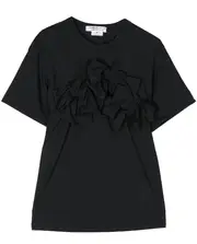 [COMME des GARCONS COMME des GARCONS] Ribbon-Detail Tee