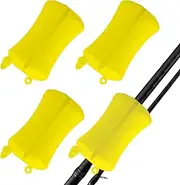 Fishing Rod Clips - Angling Pole Protector Clip - Compact Quick Release Fishing Rod Fixed Ball Accessory for Hiking, Travel, Camping
