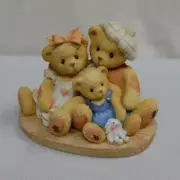 Cherished Teddies Vintage 1998 Penny, Chandler & Boots Triple Figurine 337579