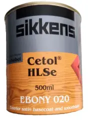Sikkens 500ml Litre Ebony 020 Cetol HLSe Transcluscent UV Wood Oil Exterior