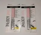 2 X Wet N Wild Clear Transparent Megaclear Lash & Brow Mascara Tame & Define