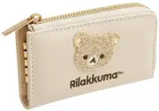 San-X Rilakkuma Smart Key Case 4 Key Hooks Key Holder Bag Car Key Fob Pouch NEW