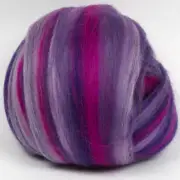 Merino Top (Dyed Heavenly) 100g Wool Roving Spinning Fibre Needle Felting