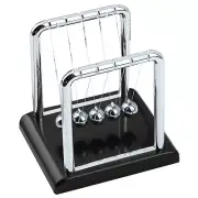 Newton's Cradle Steel Balance Small Pendulum Balls Physics Science Desk Toy