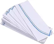 [Homoyoyo] 40pcs Chef Headgear Disposable Paper Chef Hat Soft Skin-Friendly for Kitchen Catering Blue