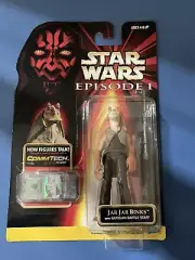 Star Wars Jar Jar Binks The Phantom Menace Episode 1 Gungan Battle Staff New!