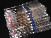 50 pcs. Precision Pinpoint refillable oiler pen w/oil-3 1/4" needle - sewing