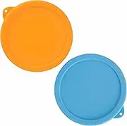 LUVCOSY 7 Cup Silicone Replacement Lids Storage Cover for Pyrex 7402-PC Glass Bowls (Container not Included) 2 Pack Microwave, Dishwasher and Freezer Safe