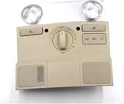 Light Front Ceiling Lamps Reading Lamps Interior Lamps, for VW, for Sagitar, for MAGOTAN, for Golf, for 6 MK6, for Jetta, for MK5, for Passat, for B6, for Tiguan LED Reading Lamp(Beige)