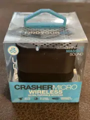 JLab Audio Crasher Micro Wireless Ultra Portable Bluetooth Speaker Sturdy Build