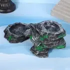 Resin Turtle Tank Landscape Multifunctional Aquarium Decoration Desktop
