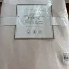 Pottery Barn Teen organic flannel Powder Blush sheet set Queen New w tags Pink