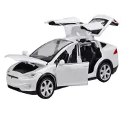 Catzon 1:32 Car Model with Sound & Light Pull Back Function for Car Lovers-White