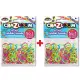 【美國Cra-Z-Art】Cra-Z-Loom 彩虹圈圈編織 橡皮筋補充包 彩色x2包
