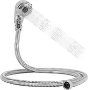 Garaook Shampoo Bowl Hose Sprayer, 1/2'' Nut Professional Hose for Salon Sink and Bowl
