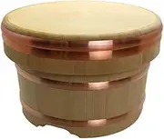 Edo Bitsu Lid Set, 0.1 inches (3.0 mm) φ14.2 x 9.4 inches (360 mm) x 9.4 inches (240 mm) MU-7-27-18