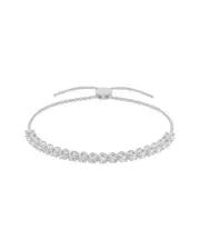 14K 1.00 ct. tw. Lab Grown Diamond Tennis Bolo Bracelet