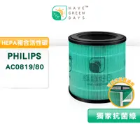 在飛比找蝦皮商城優惠-適用 Philips 飛利浦 AC0819/80 抗菌HEP