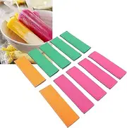 10PCS Ice Pop Sleeves, Rubber Ice Pop Insulator Sleeves for Family Gatherings, Kids, Barbecues, and Parties, Portable Cold Insulation Bags for Popsicles and Freeze Pops