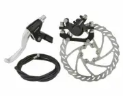 Bike Diskette Brake Front Set Black/Chrome