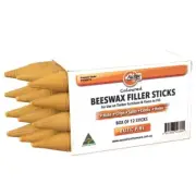 Beeswax Filler Sticks- Wax Filler Sticks- Box of 12 Baltic Pine Colour