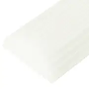 30pcs Mini Hot Glue Gun Sticks 8" x 0.27" for Glue Gun, Glitter White