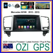 MERCEDES M CLASS W166 2012-15 GPS WIRELESS CARPLAY ANDROID AUTO DAB DVR TPMS