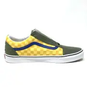 Vans Old Skool OTW Rally Men's 12 Checkerboard Purple Yellow Skate Shoes New