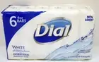 White Antibacterial Soap, 4-Ounces Bars, 6 Count