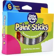 Little Brian Paint Sticks - Classic 6 pk