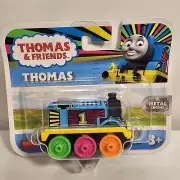 Thomas & Friends Push Along Neon Thomas The Tank Engine Metal HBX86