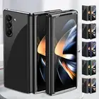 For Samsung Galaxy Z Fold6 5 4 3 Hybrid Plating Clear Shockproof Slim Case Cover