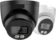 8MP IP Camera 4K PoE Mini Dome Built-in Mic IP67 Smart Dual Light Ful-Color IR Surveillance Video IPC(2.8mm,8MP White)