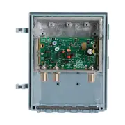 Kingray MHW25FS 25dB F-Type 4G LTE Filtering VHF- UHF Masthead Amplifier