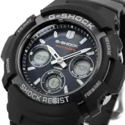 CASIO Watch Men s G SHOCK G Shock Overseas Model Radio Solar AWG M100SB 2A