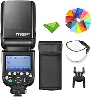 Godox TT685II-S TTL Camera Flash Speedlite,HSS 1/8000s GN60 2.4G Wireless Transmission Camera Flash Speedlight Compatible for Sony DSLR Cameras