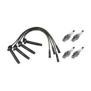 4 x NGK Spark Plugs + Bosch Ignition Leads Kit for Subaru Liberty BL BL5 BP BP5
