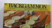 Vintage Backgammon Classic Game Golden 1989 New Sealed Board Game Old School